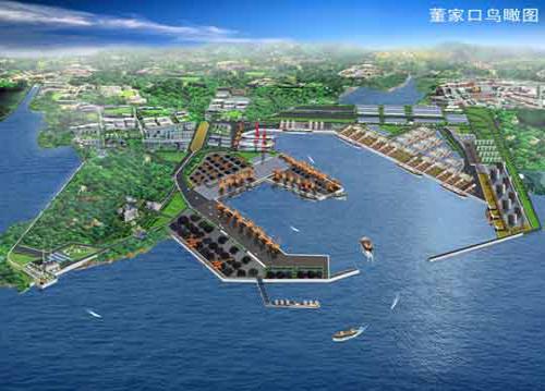 董家口港將建成中國首個(gè)巨型礦石泊位