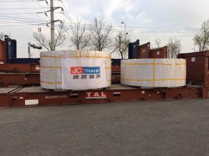 錦程青島分公司完成美國GE設備運輸項目