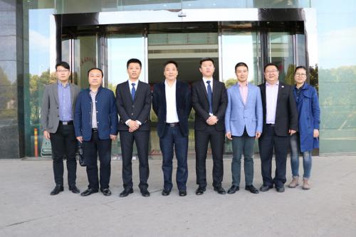 寧波市高新區(qū)管委會到訪錦程在線服務寧波運營中心